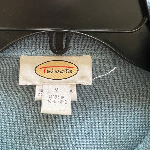 100% merino wool cardigan with Cuban collar - Picture 5 of 5